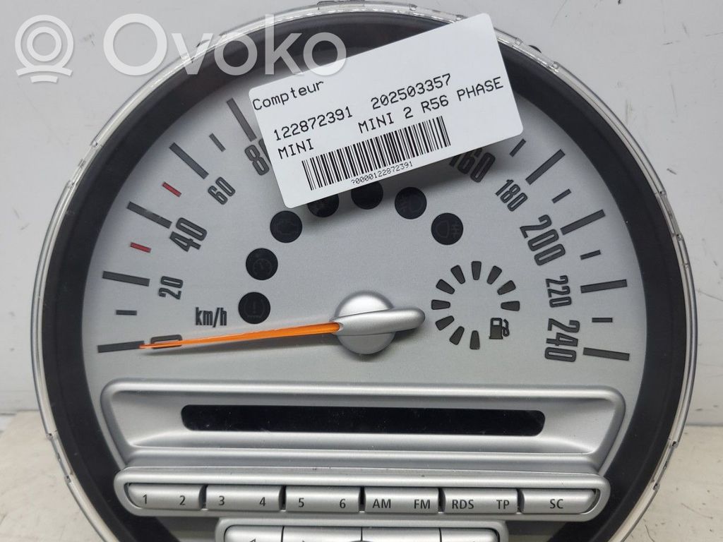Mini One - Cooper R56 Nopeusmittari (mittaristo) 