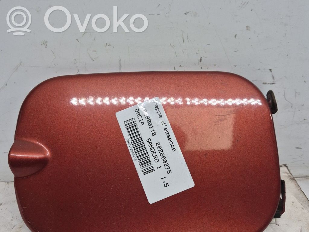 Dacia Sandero Sportello del serbatoio del carburante