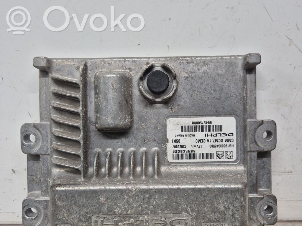 Moottorin ohjainlaite/moduuli   1687810480