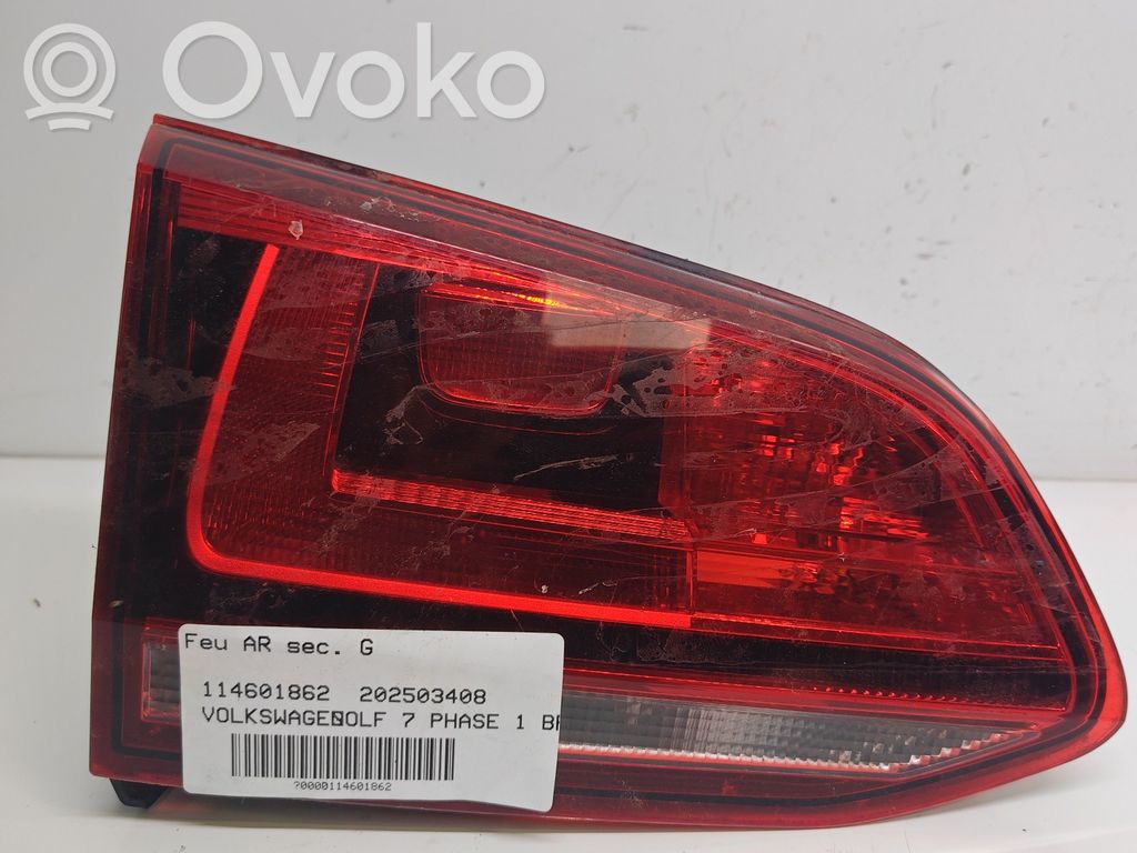 Volkswagen Golf VII Takaluukun takavalot 