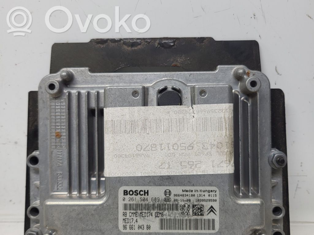 Peugeot 308 Engine control unit/module 