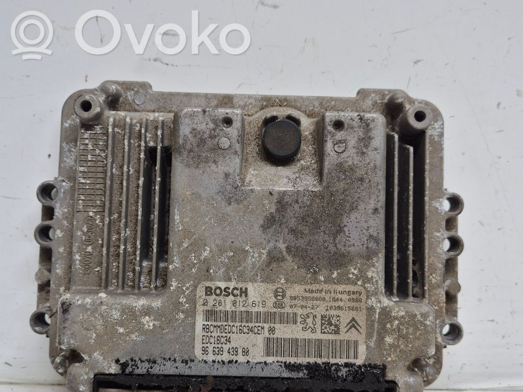 Citroen Berlingo Engine control unit/module 