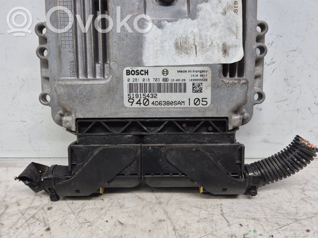Alfa Romeo Giulietta Engine control unit/module 