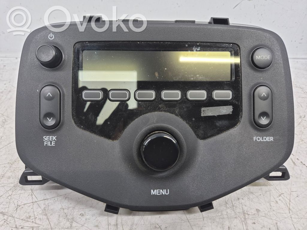 Citroen C1 Radio/CD/DVD/GPS head unit 