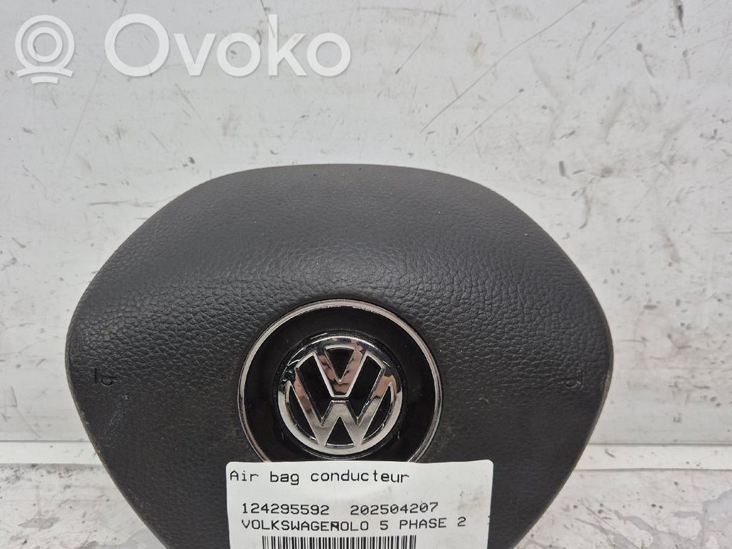 Volkswagen Polo V 6R Poduszka powietrzna Airbag kierownicy 