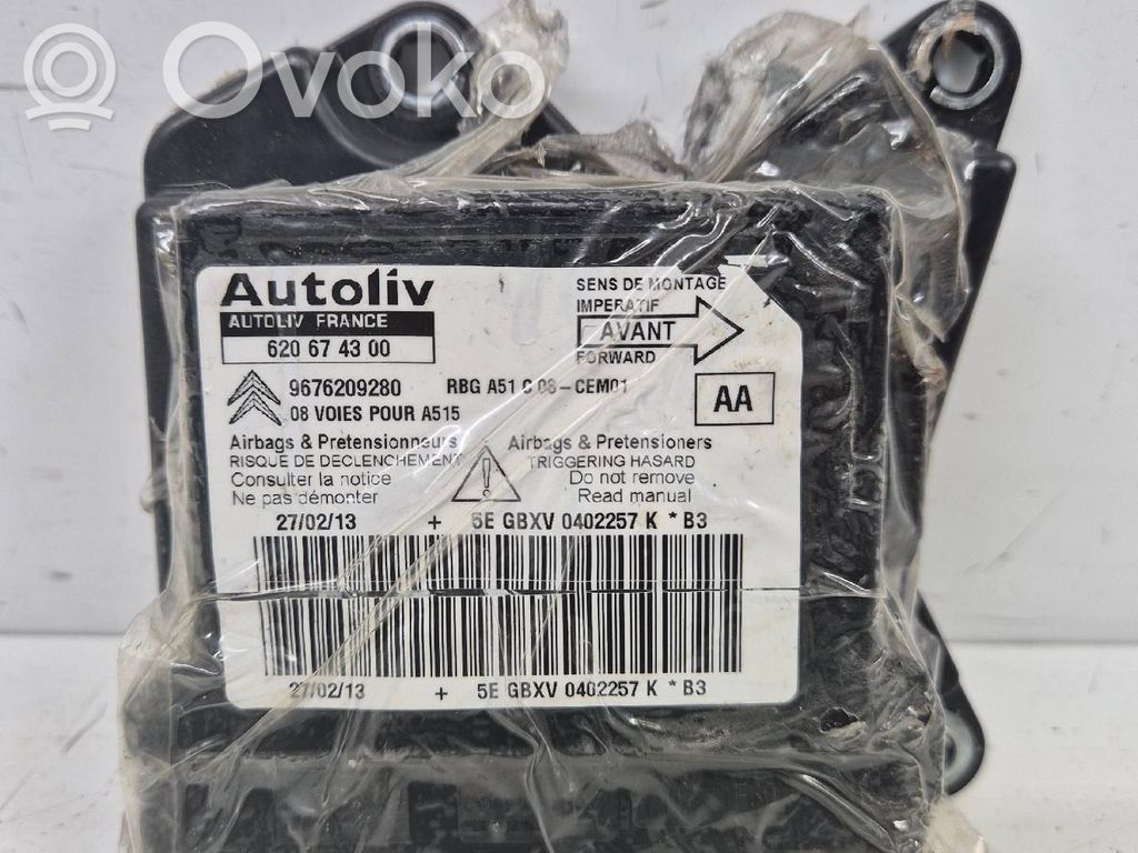 Citroen DS3 Centralina/modulo airbag 