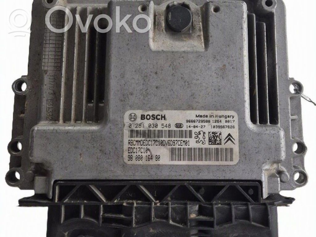 Peugeot 308 Unitate/modul de control motor