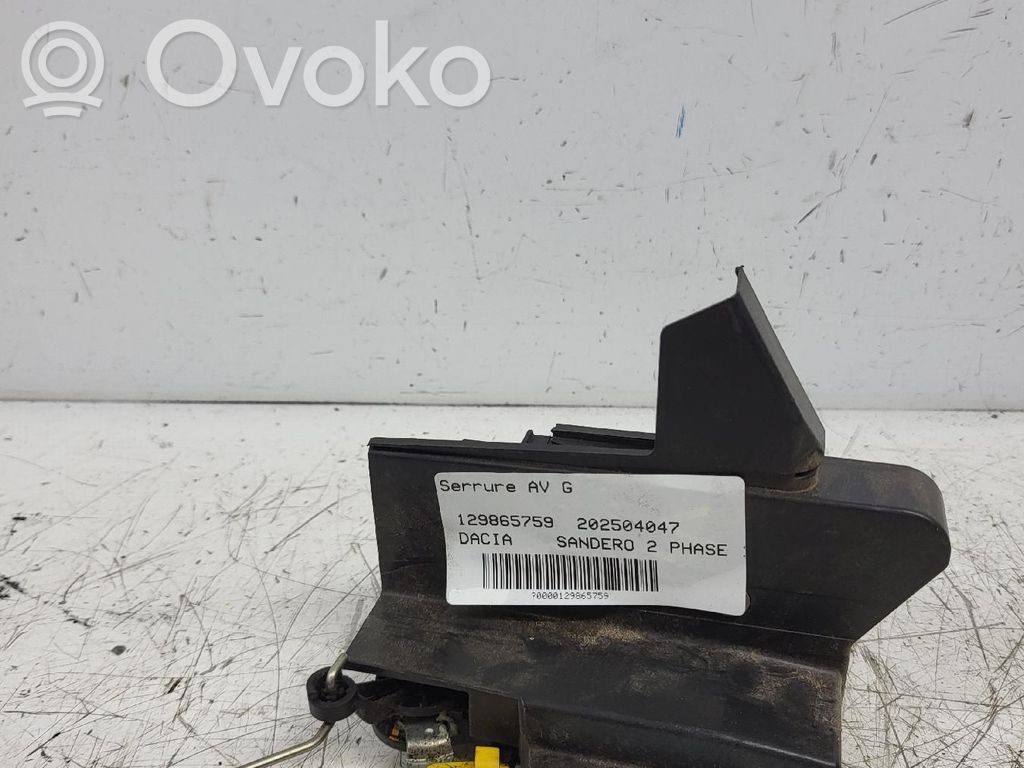 Dacia Sandero Serratura portiera anteriore