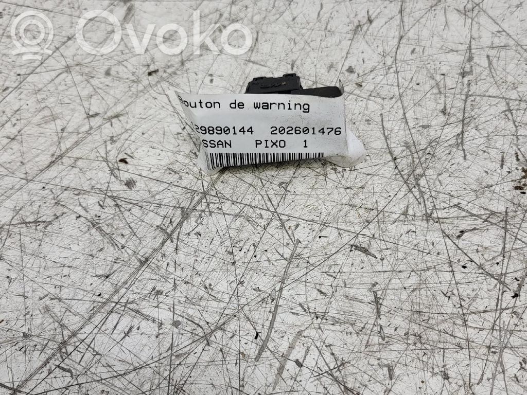 Nissan Pixo Comutator lumini pericol 