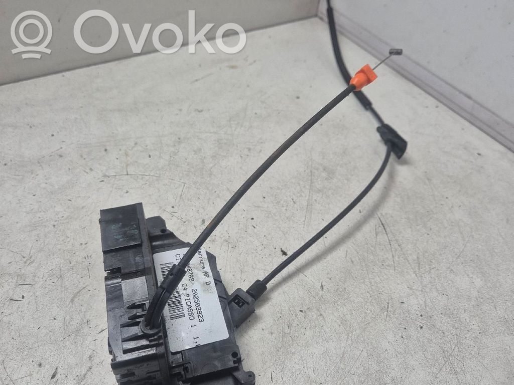 Citroen C4 I Picasso Cerradura de puerta trasera