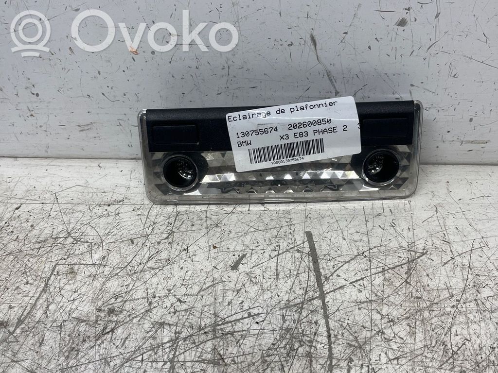 BMW X3 E83 Światło fotela przedniego