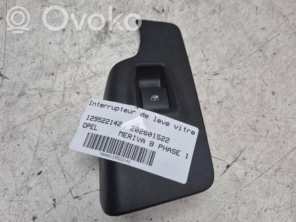 Electric window control switch   13301889