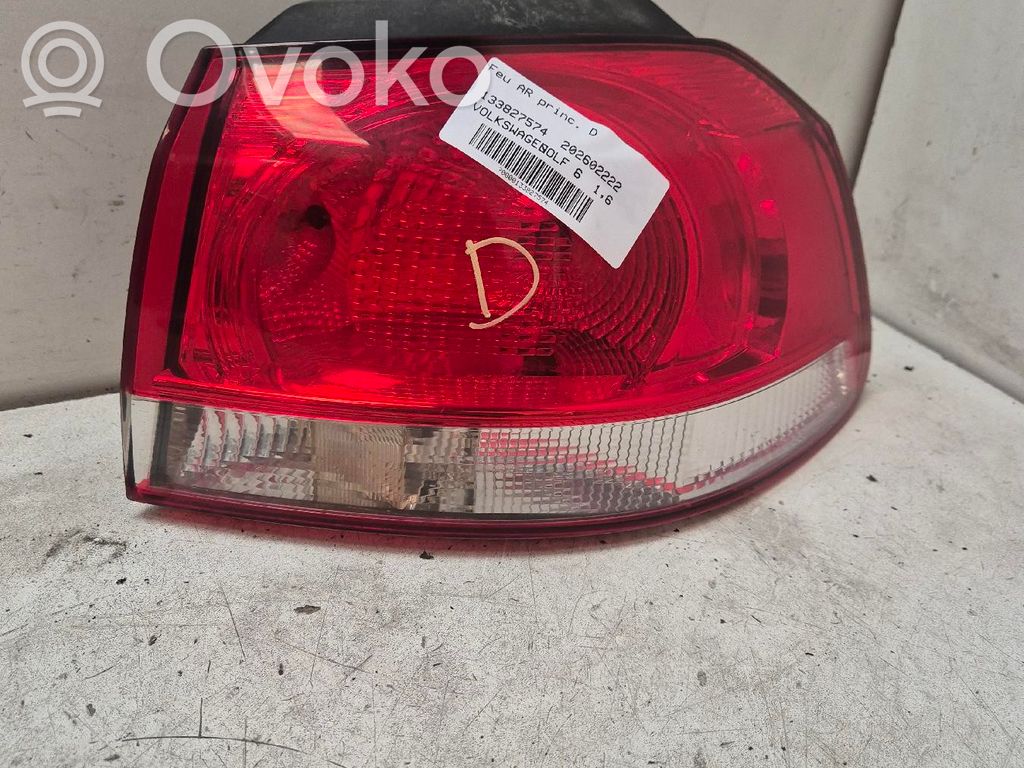 Volkswagen Golf VI Luci posteriori 