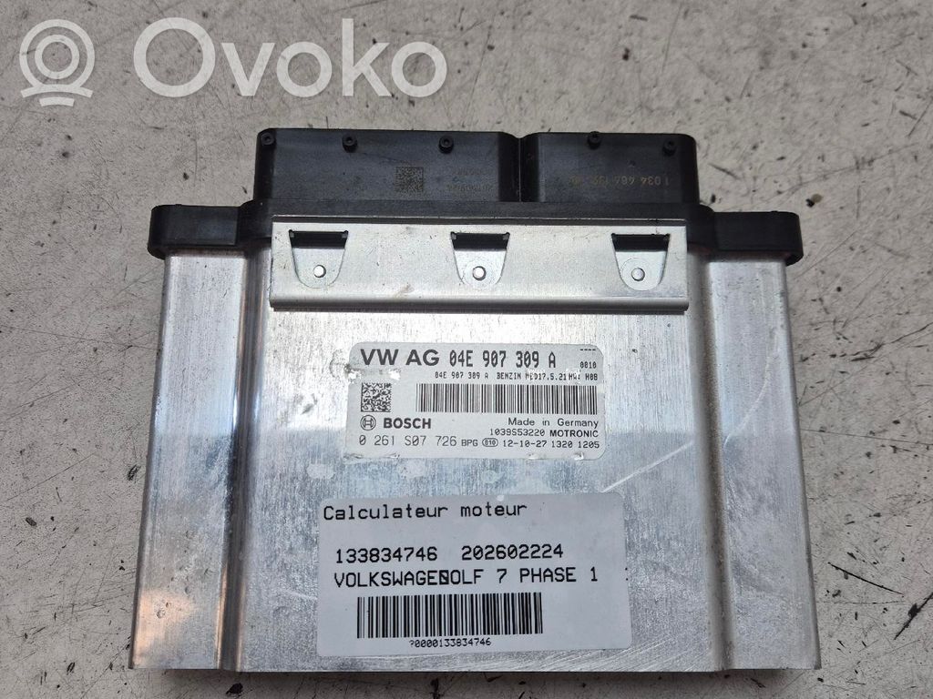 Volkswagen Golf VII Unitate/modul de control motor 