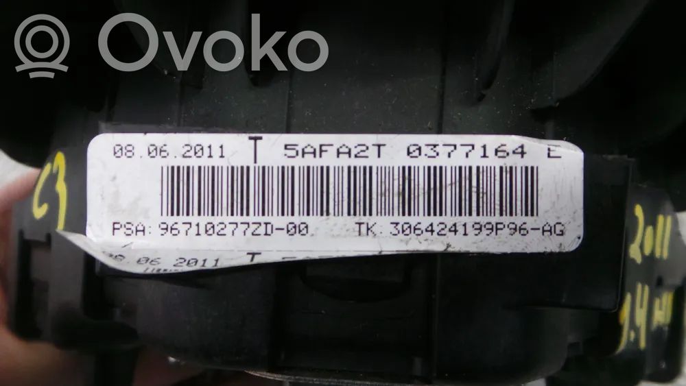 Citroen C3 Poduszka powietrzna Airbag kierownicy 