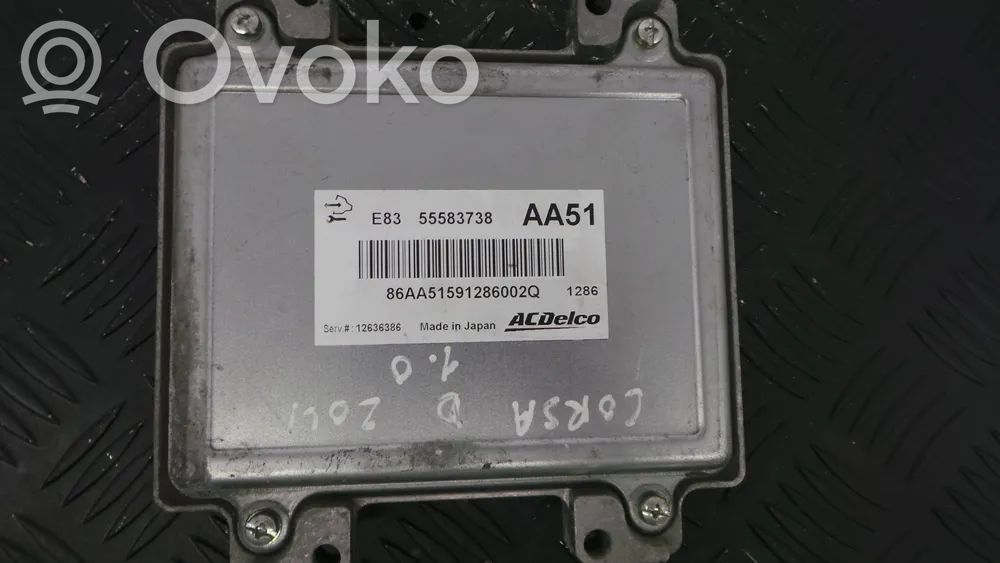 Opel Corsa D Engine control unit/module ECU 