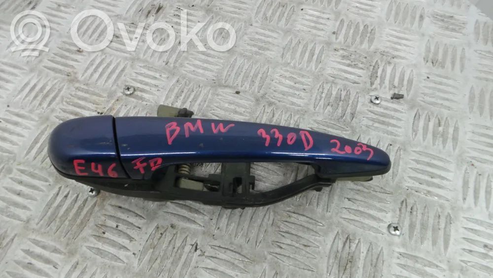 BMW 3 E46 Manecilla externa puerta delantera 