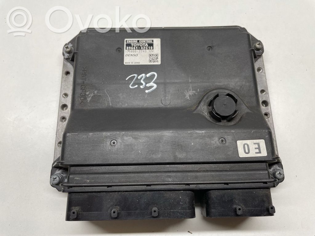 Toyota RAV 4 (XA30) Engine control unit/module 