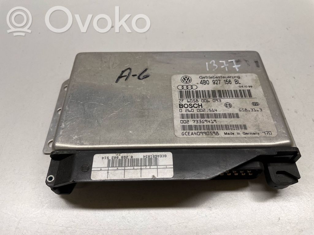 Audi A6 S6 C5 4B Gearbox control unit/module 