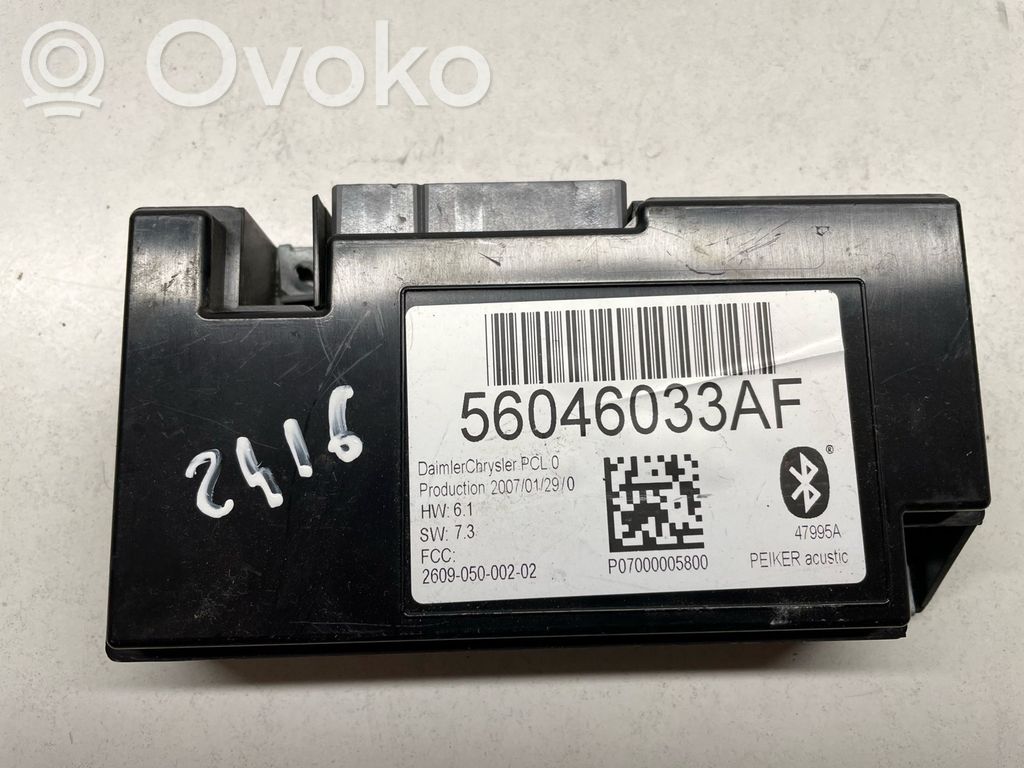 Bluetooth control unit module   56046033,56046033AF