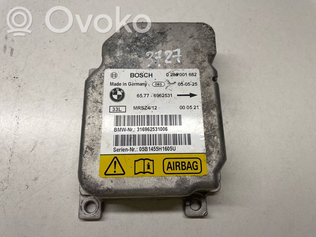 Mini Cooper Hatch Hardtop Airbag control unit/module 