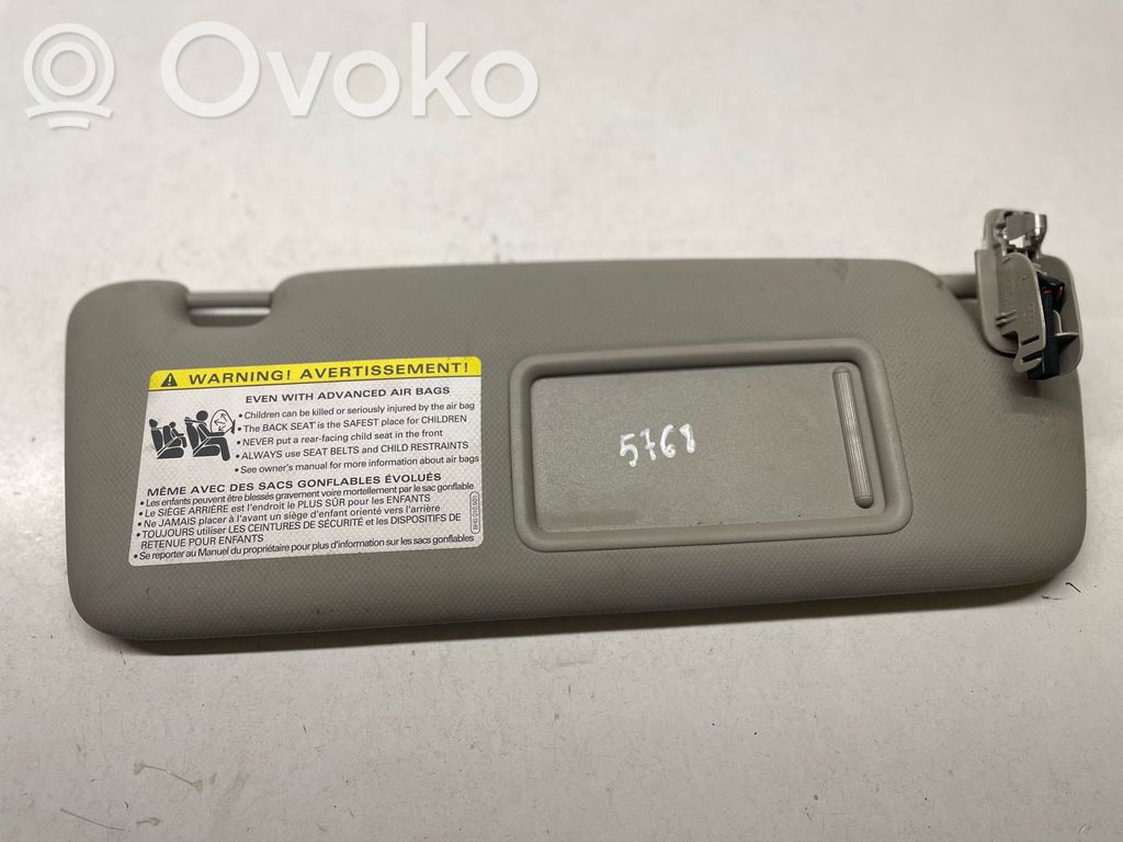Audi A5 Sportback 8TA Sun visor 