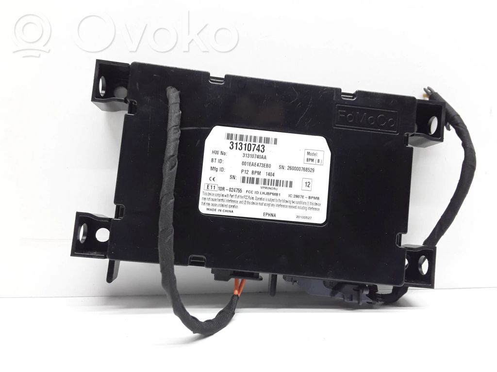 Volvo C70 Bluetooth control unit module 