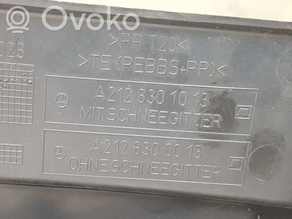 Mercedes-Benz E W212 Pyyhinkoneiston lista 