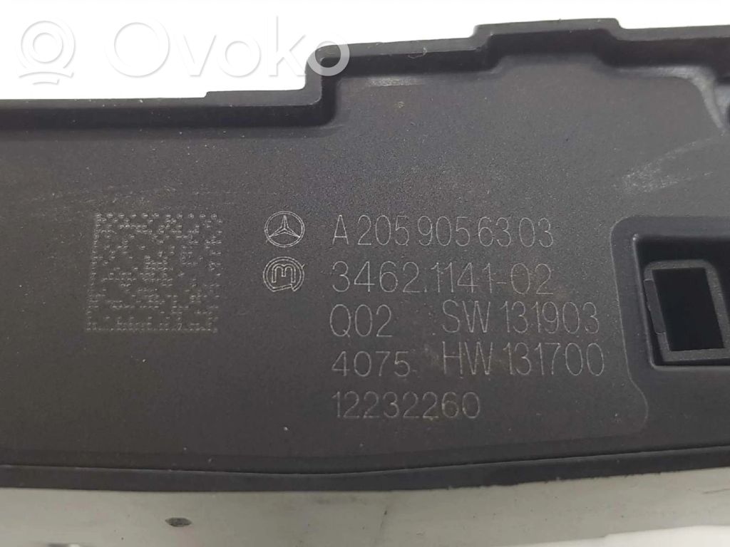 Mercedes-Benz C W205 Otros interruptores/perillas/selectores 