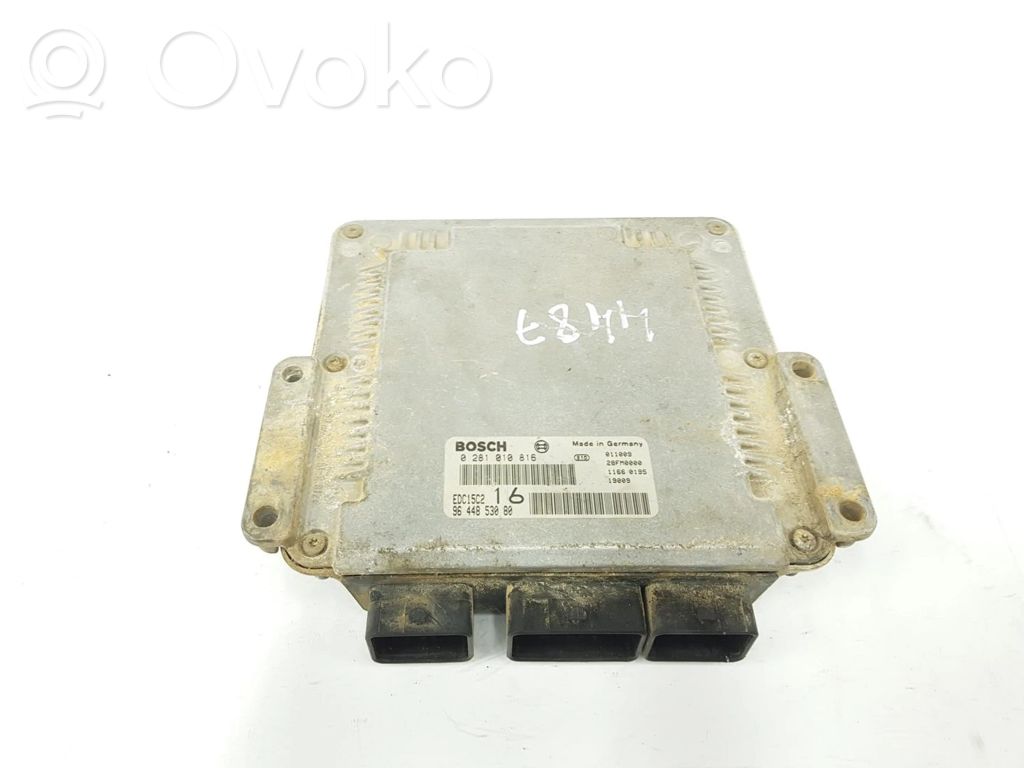 Peugeot Expert Engine control unit/module 
