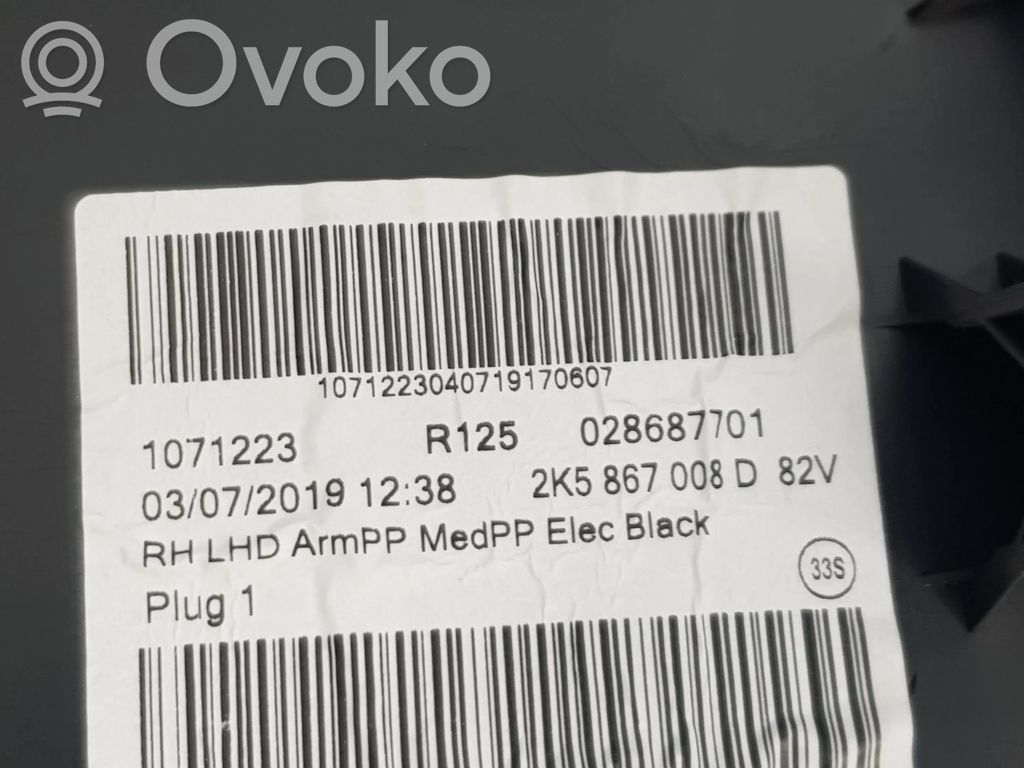Volkswagen Caddy Boczki / Poszycie drzwi przednich 