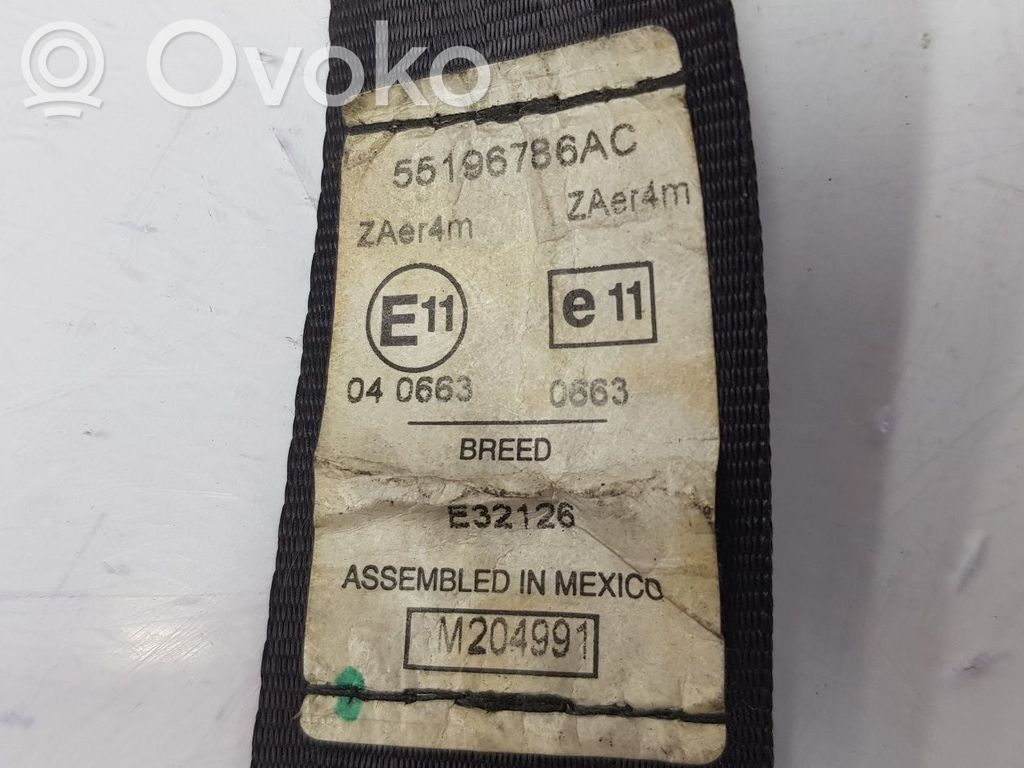 Jeep Grand Cherokee (WJ) Pas bezpieczeństwa fotela przedniego 