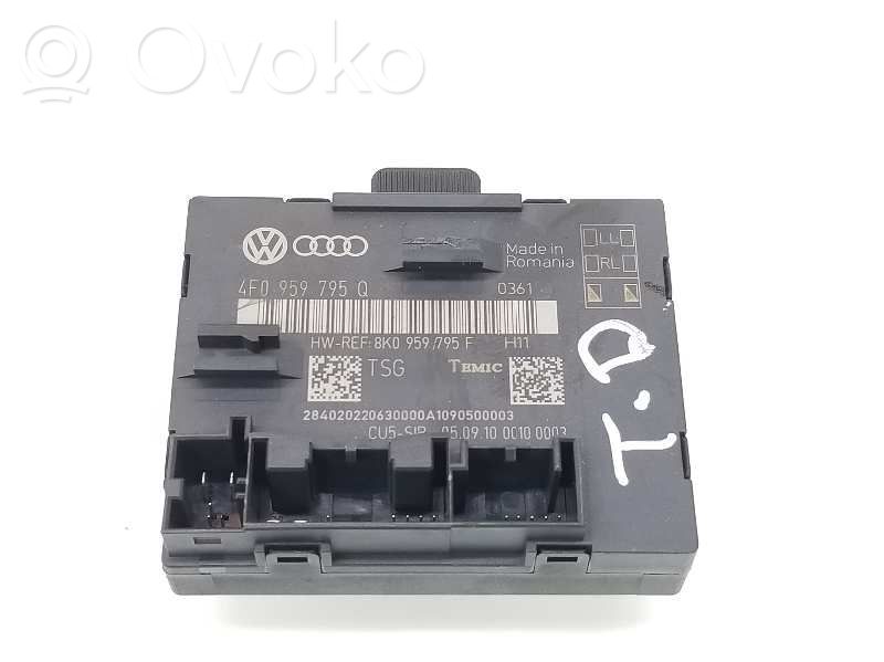 Audi Q7 4M Unité de commande / module de verrouillage centralisé porte