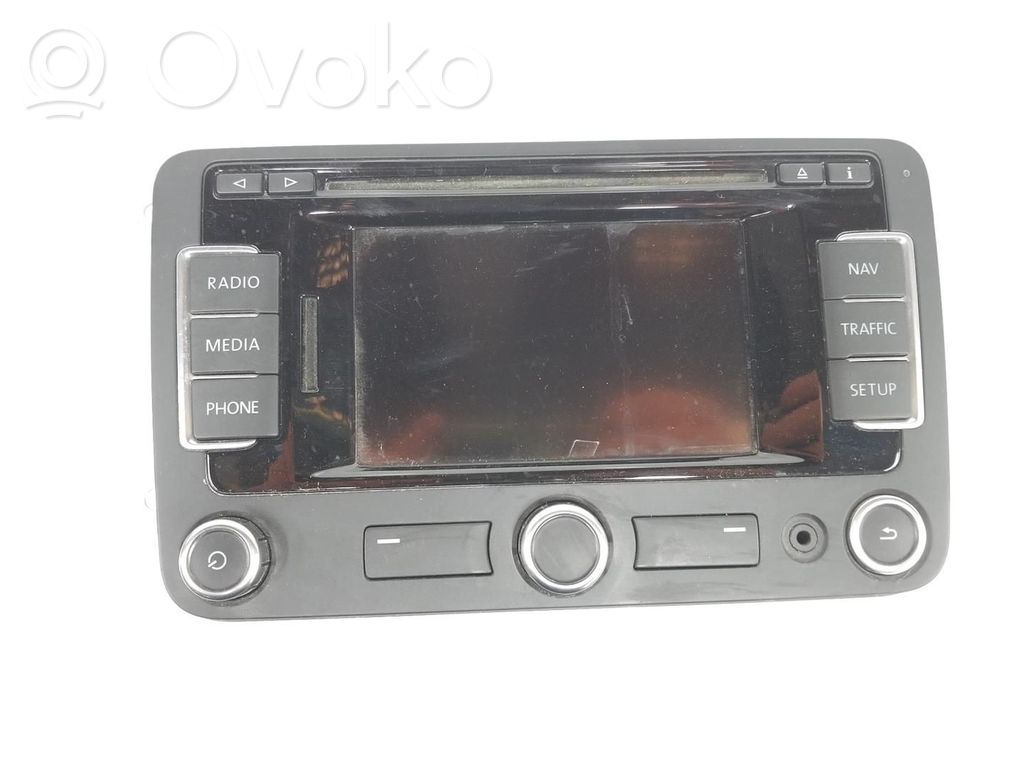 Volkswagen Touran II Panel / Radioodtwarzacz CD/DVD/GPS 