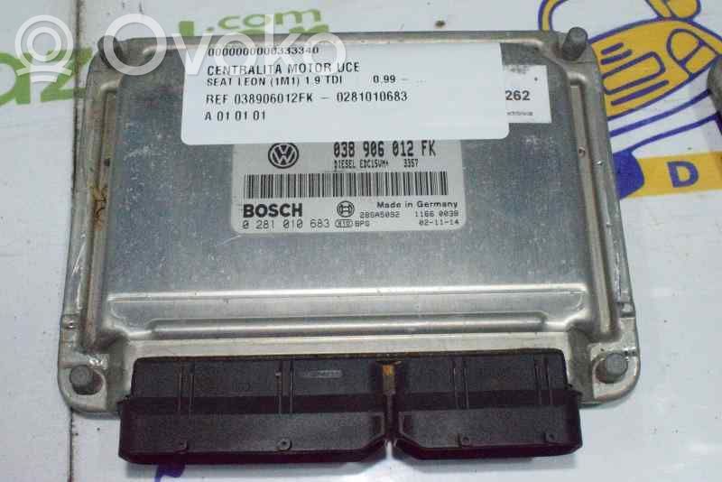 Sterownik / Moduł ECU   038906012FK,2222DLEDC15VM3357