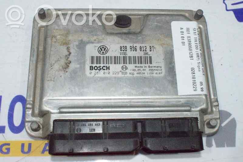 Seat Toledo II (1M) Unitate/modul de control motor