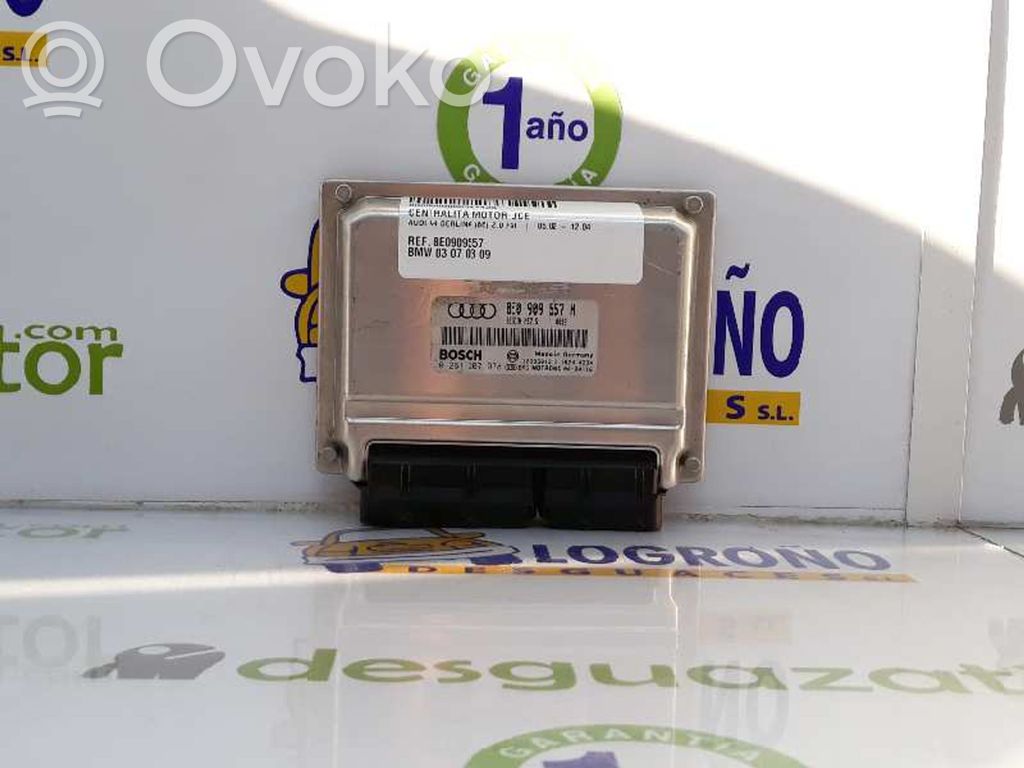 Engine control unit/module   8E0909557H,BOSCH0261207978,ME75