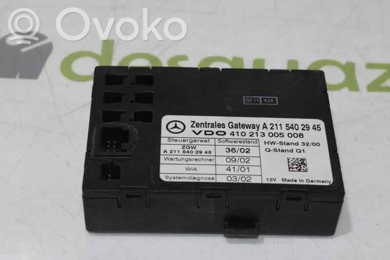 Módulo de control Gateway   A2115402945,VDO410213005008,VDO410213005008