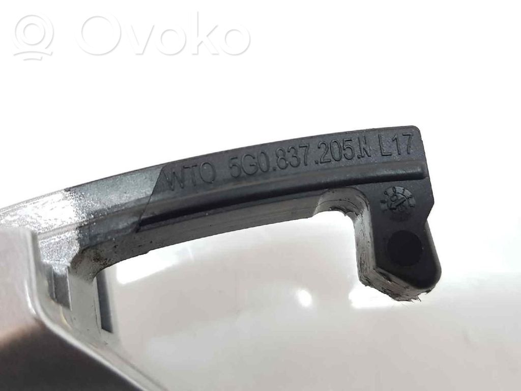 Takaoven ulkokahva   5G0837205N,5G0837205NGRU,GRIS2222DL