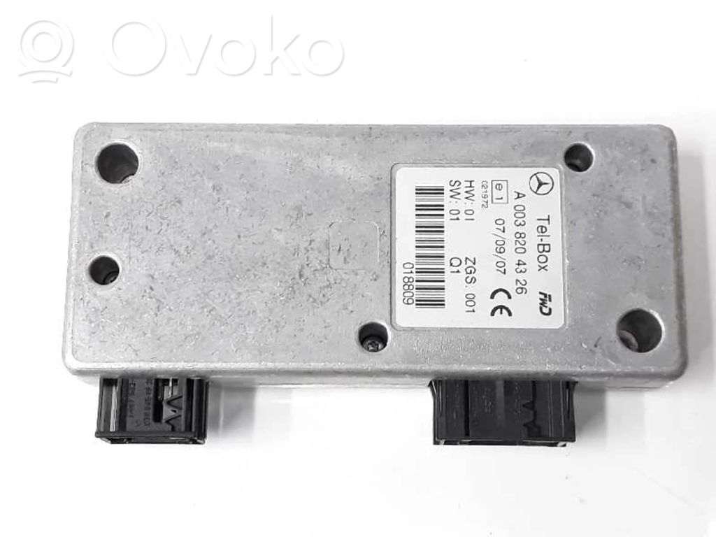 Mercedes-Benz Vito Viano W639 Sterownik / Moduł sterujący telefonem 