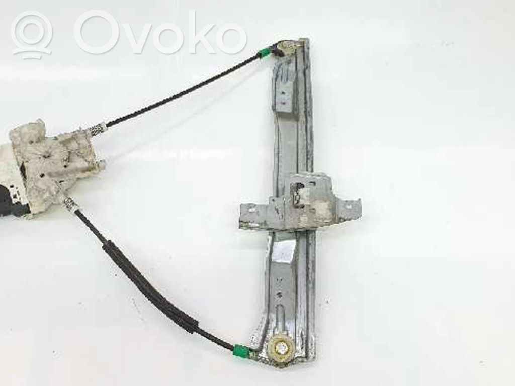 Peugeot 407 Front door window regulator with motor 