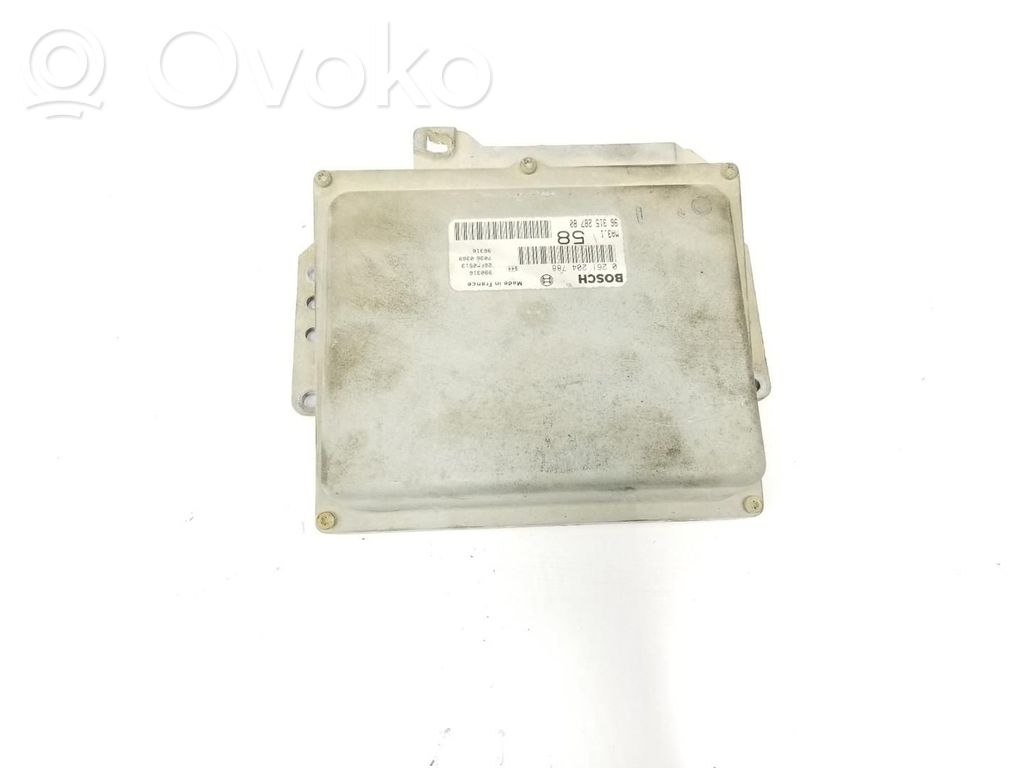 Unidad de control/módulo del motor   9631528780,0261204788,2222DL
