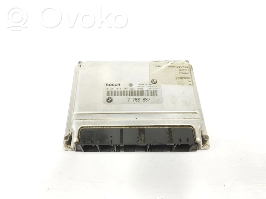 BMW 5 E39 Engine control unit/module 