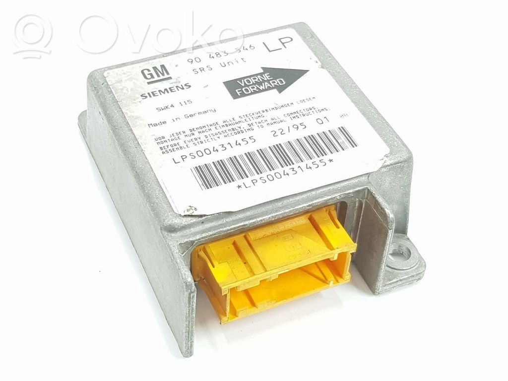 Centralina/modulo airbag   90483546,5WK4115