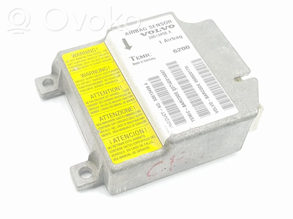 Volvo S40, V40 Centralina/modulo airbag 