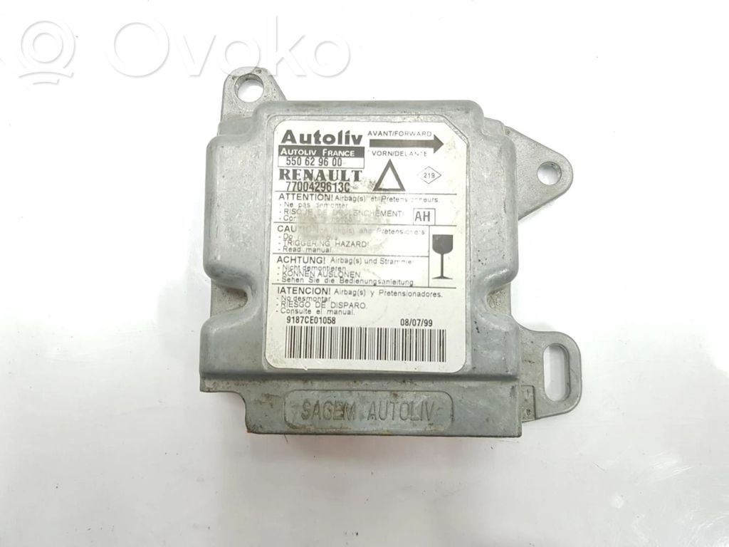 Renault Laguna I Centralina/modulo airbag 