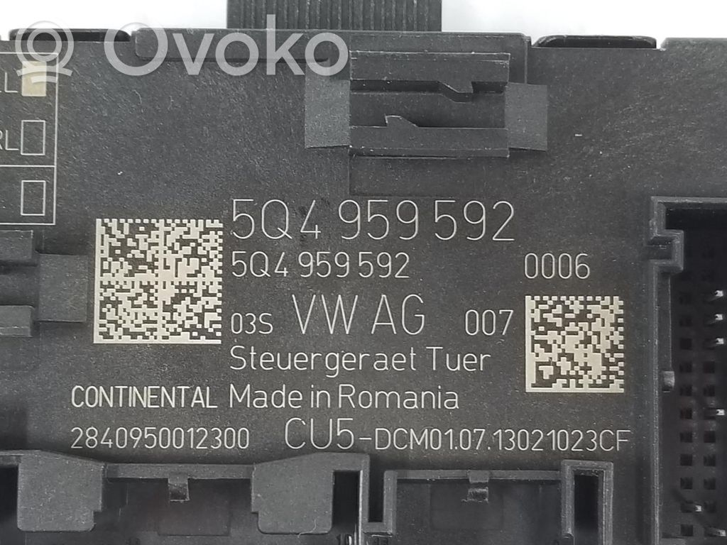 Autres unités de commande / modules   5Q4959592,5Q4959592,1141CB2222DL