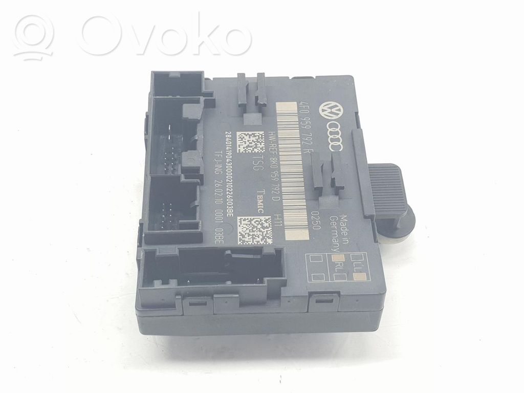 Autres unités de commande / modules   4F0959792R,4F0959792R