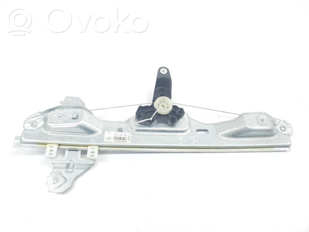 Nissan Qashqai Alzacristalli manuale della portiera posteriore