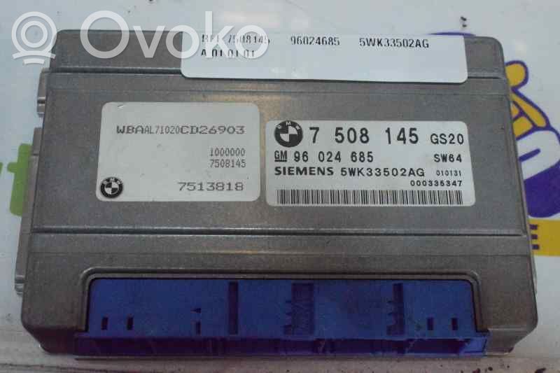 BMW 3 E46 Pavarų dėžės valdymo blokas 